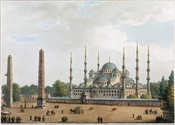La Mosquée du Sultan Achmet à Constantinople, planche 2 de 